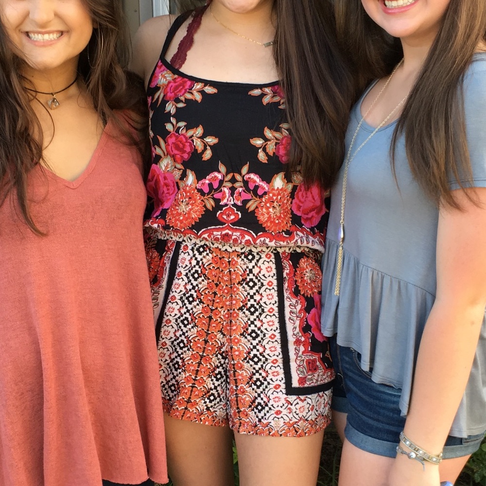 Floral romper